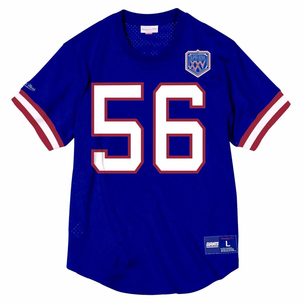 New York Giants | Mitchell & Ness | Lawrence Taylor Baseball-Style Jersey
